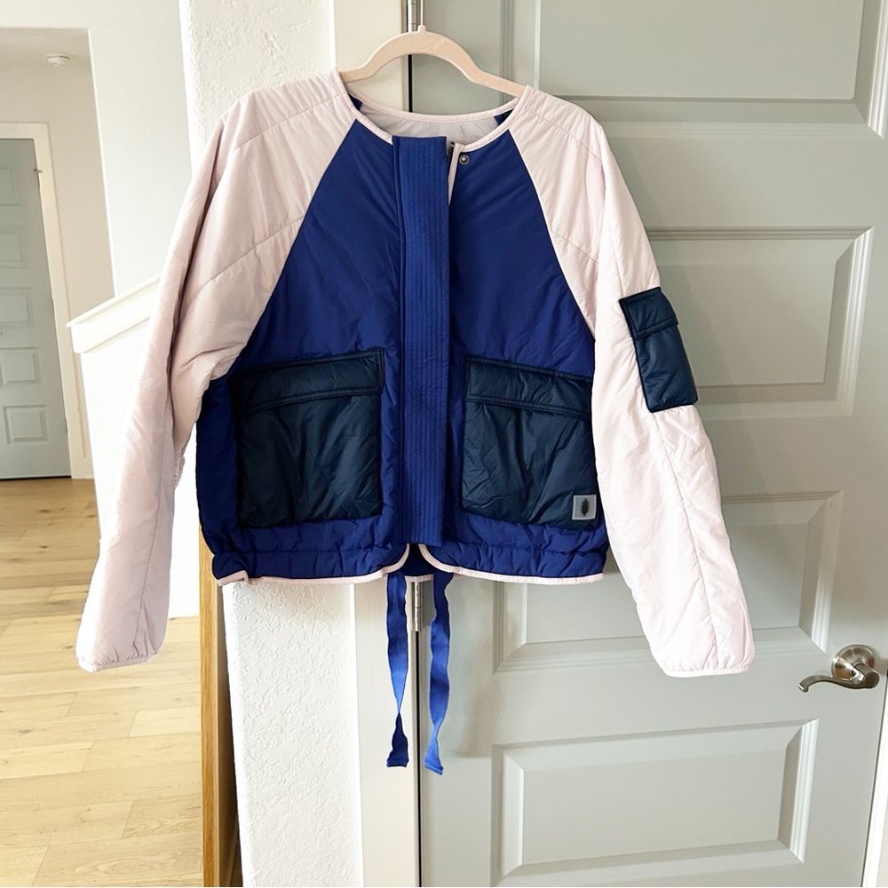 New Free People Outta Left Field Puffer Jacket Coat - Picture 2 of 5